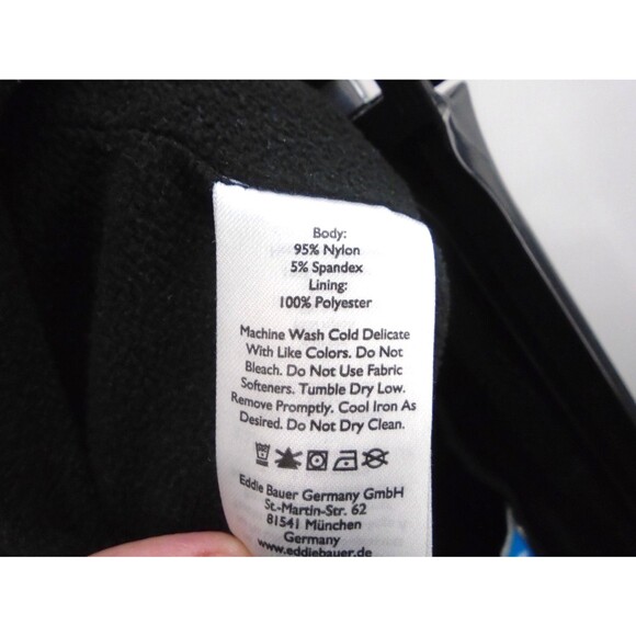 Eddie Bauer First Ascent Rainier Women Size 12 (34x30) Black Pants Fleece Lined - Picture 12 of 12